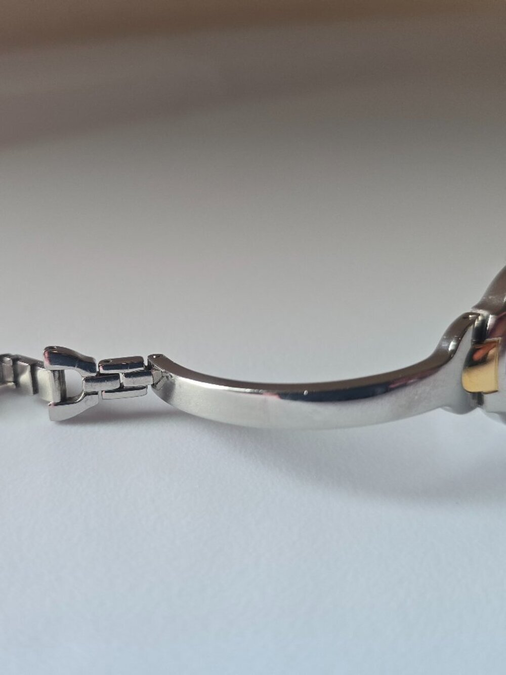Movado Kara Two Tone Stainless Steel Ladies Watch - Silver and Gold - Picture 6 of 7